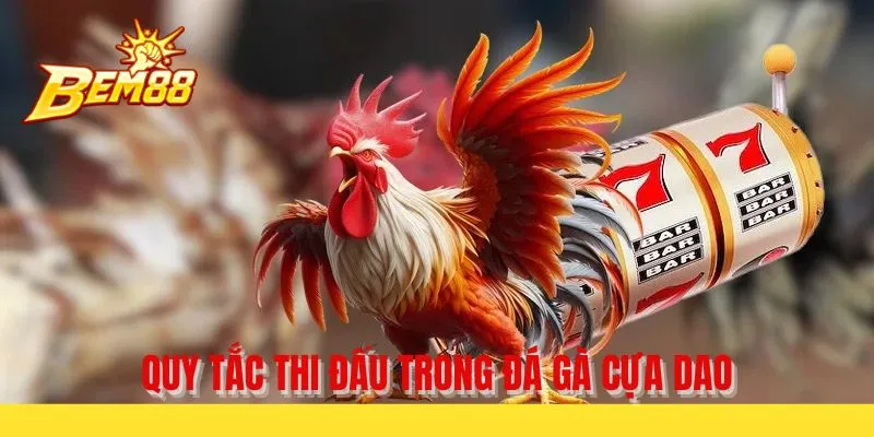 Quy tắc thi đấu trong đá gà cựa dao